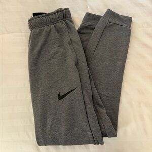 Nike Women’s' Gray Dri-FIT Fleece Jogger Pants
